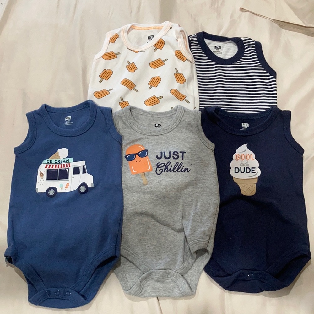 Baby Boy 5 piece tank top set. BNWOT